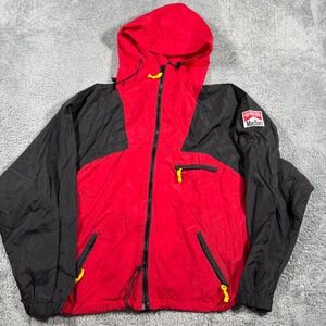 Vintage 90s  Marlboro Adventure Team Mens XL Windbreaker Jacket Color Block